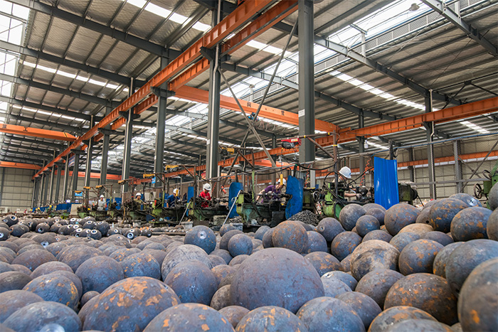 河北网架配件车间